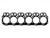 Junta de culata Cylinder Head Gasket:11115-1121